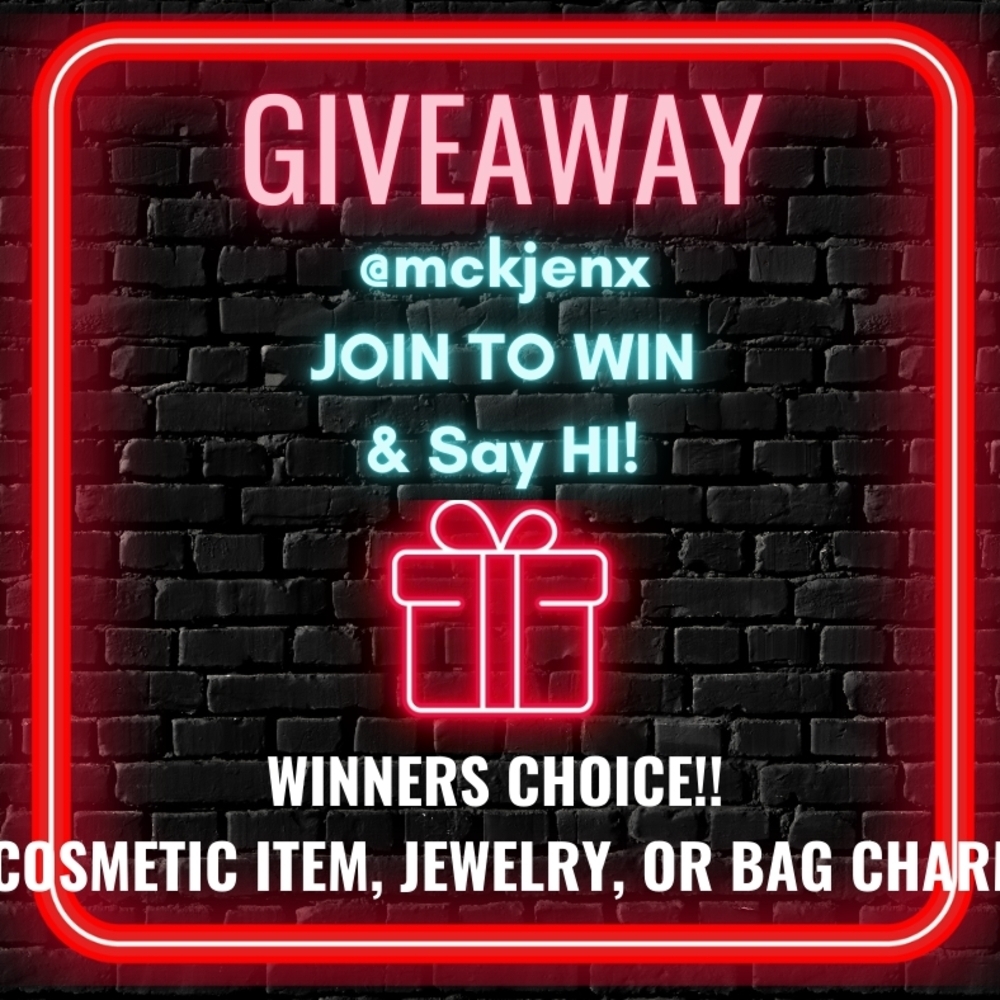 GIVEAWAY TIME @mckjenx Winners Choice- Cosmetic Item, Jewelry, or Bag Charm